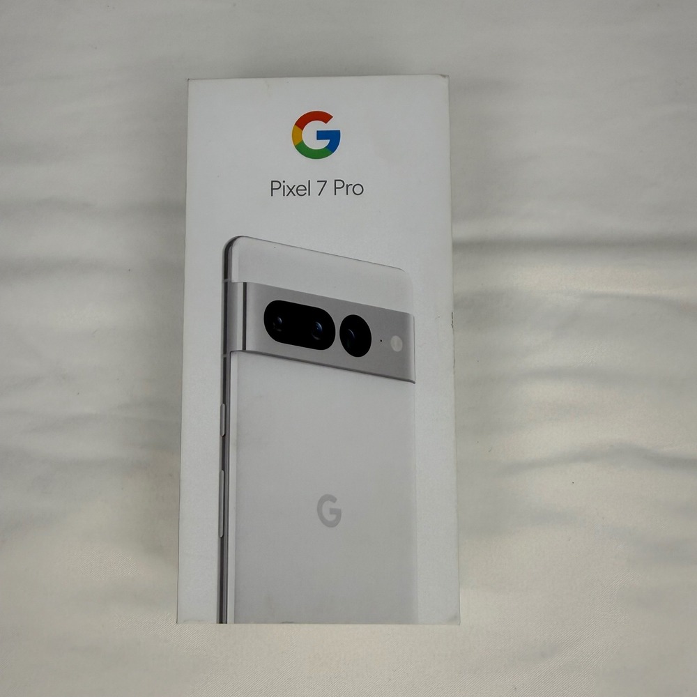Google Pixel 7 Pro BOX ONLY Snow 128GB Model